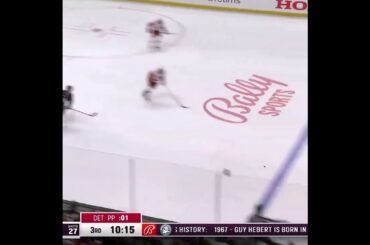 Lukáš Dostál makes GREAT save vs Red Wings #shorts #czech #nhl #hockey