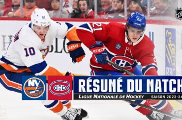 Islanders vs Canadiens | Faits saillants