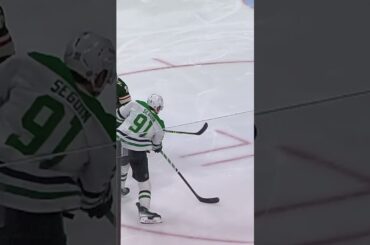 Seguin by an EYEBROW 🤨🤣