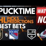 NHL Predictions, Picks & Odds | Panthers vs Penguins | Kings vs Avalanche | PuckTime Jan 26