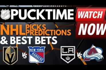 NHL Predictions, Picks & Odds | Panthers vs Penguins | Kings vs Avalanche | PuckTime Jan 26