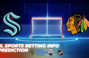 Seattle Kraken VS Chicago Blackhawks : NHL Betting Info For 1/24/24