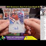 2023 Bowman's Best Full Case Break #2 - Druw Jones Insert Lava Auto, Harris Green RC Auto + Red #/10