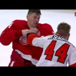 Klim Kostin fights against Nicolas Deslauriers from Flyers (25 jan 2024)