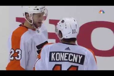 Travis Konecny's Overtime Winner! - Philadelphia Flyers vs Washington Capitals 1/21/18