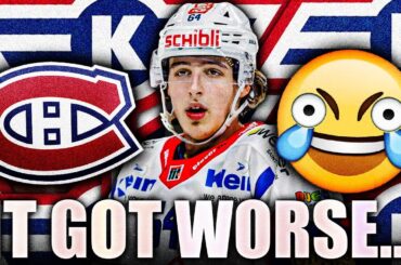IT JUST GOT EVEN WORSE FOR DAVID REINBACHER… Montreal Canadiens Top Prospects News 2024