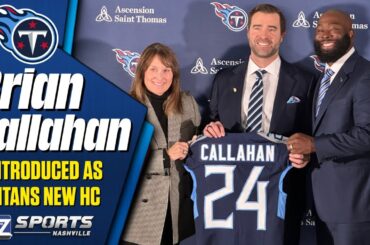 Brian Callahan Announced as New Titans Head Coach: Full Press Conference