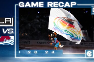 Taking the Crown | Toyota Game Recap 1/26/2024