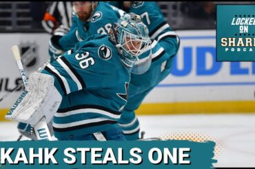 Kaapo Kahkonen Steals The Show As The San Jose Sharks Takedown The LA Kings