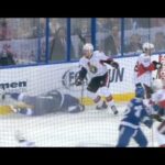 Mark Borowiecki Hit on Brian Boyle Fights Coburn - Game Misconduct