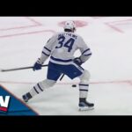 Auston Matthews Wires It Home To Become Fastest Maple Leaf In History To Reach 600 Points