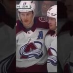 LOGAN O’CONNOR FIRST CAREER HAT TRICK! 🧢🎉 #hockey #shorts #sports #hattrick #coloradoavalanche  #nhl