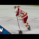 Flames' Yegor Sharongovich Shows Off Nasty Hands Before Firing Home Backhand Beauty vs. Coyotes