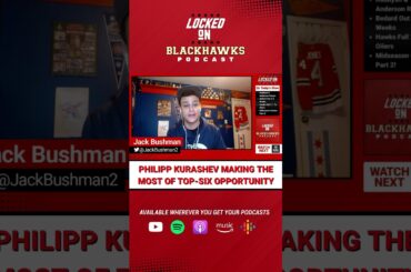 Chicago Blackhawks Forward Philipp Kurashev Has Shown Top-Six Upside So Far With Connor Bedard