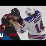 Brady Tkachuk Lands Big Blows In A Spirited Scrap With Connor Mackey