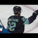 Kraken's Oliver Bjorkstrand Finishes Off Clinical Passing Sequence For Power Play Goal vs. Blues