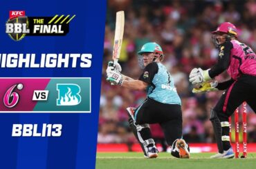 Sydney Sixers v Brisbane Heat | BBL|13