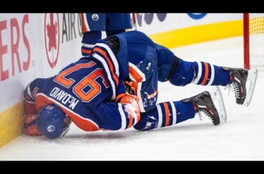 Connor McDavid Gets DROPPED By Phillip Di Giuseppe