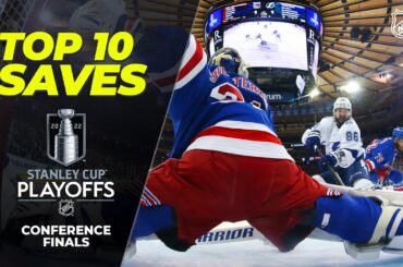 Top 10 Saves from the Conference Finals | 2022 Stanley Cup Playoffs