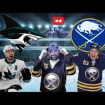 Buffalo Sabres defeat the San Jose Sharks 5-2 complete season sweep of the Sharks. JJ gets 2 goals