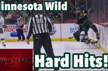 Top 10 Hardest Hits/Body checks  of the Minnesota Wild @crashthenet0073