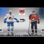 NAHA 2022-23 Season - Quebec Nordiques @ Florida Rockets (Rockets' Home Opener)