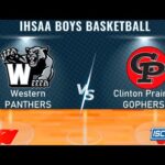 LIVE IHSAA Boys Basketball: Western at Clinton Prairie 1-27-24