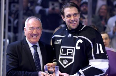 Anze Kopitar honored by Kings 🇸🇮