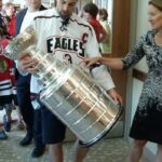 Leddy family celebrates with Stanley Cup