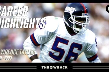 Lawrence Taylor's GREATEST Defensive Player Ever Career Highlights | NFL Legends