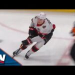 Brady Tkachuk Comes Flying Out Of The Box For A Breakaway Goal