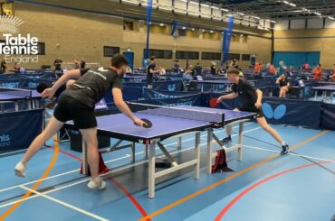 Wolverhampton Grand Prix 2023 men's singles final - David McBeath versus Toby Ellis