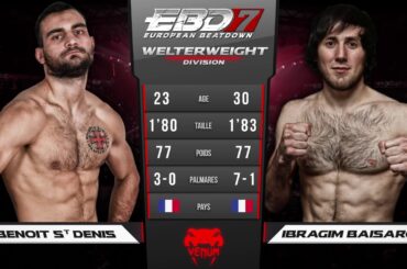 EBD7 - Benoit Saint Denis vs Ibragim Baisarov