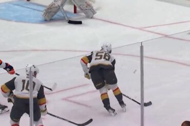 Sheldon Rempal upsets the entire arena by scoring his first-career NHL goal