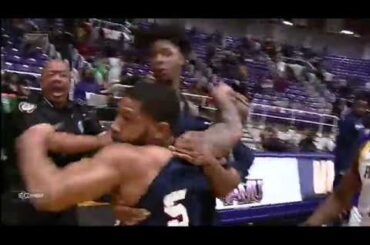 Crazy Fight breaks out between Prarie View and Jackson State during Handshakes Line