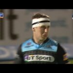 Mark Bennett happy to score Try - Glasgow Warriors v Ulster 18th April 2014