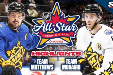 NHL All-Star Game Highlights | Team McDavid vs Team Matthews