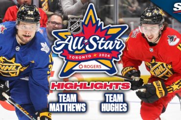 NHL All-Star Game Highlights | Team Matthews vs. Team Hughes