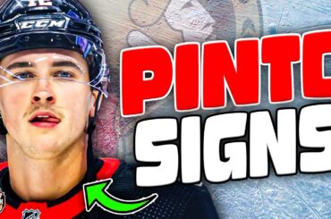 Shane Pinto LOST A LOT OF MONEY... - Senators Announce SIGNING | NHL News & Rumors