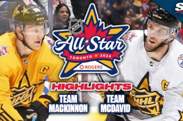 NHL All-Star Game Highlights | Team MacKinnon vs. Team McDavid