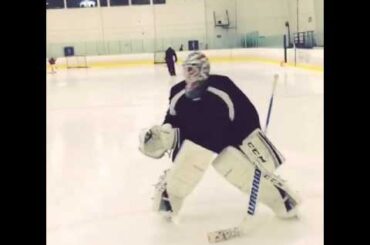 Michael Hutchinson, Winnipeg Jets, Toronto Maple Leafs, Jamie McGuire goalie coach