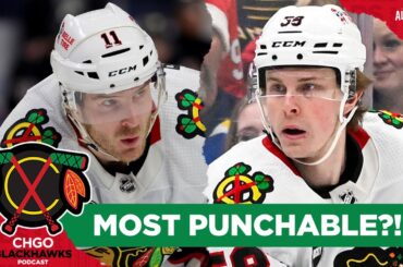 Taylor Raddysh & MacKenzie Entwistle among most punchable faces in NHL?! | CHGO Blackhawks Podcast