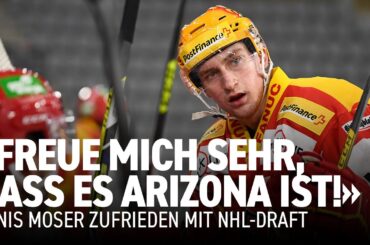 Janis Moser zum NHL-Draft: «Freue mich sehr, dass es Arizona ist!»