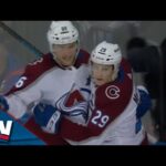 Avalanche's  Nathan MacKinnon Flies By Rangers Defence To Pot Beautiful Goal