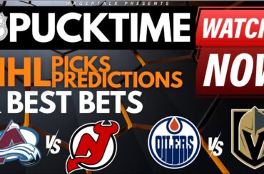 NHL Predictions, Picks & Odds | Canucks vs Hurricanes | Avalanche vs Devils | PuckTime Feb 6