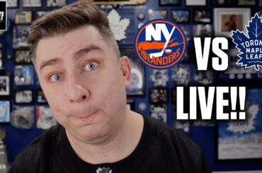 Toronto Maple Leafs vs. New York Islanders Watchalong LIVE w/ Steve Dangle