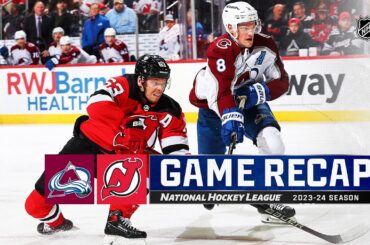 Avalanche @ Devils 2/6 | NHL Highlights 2024