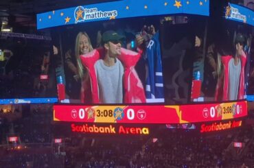 Team Matthews player introductions w @justinbieber  | 2024 NHL All Star Game