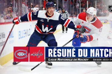 Canadiens vs Capitals 06/02 | Faits saillants