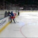 Michael del Zotto nails Mike Santorelli